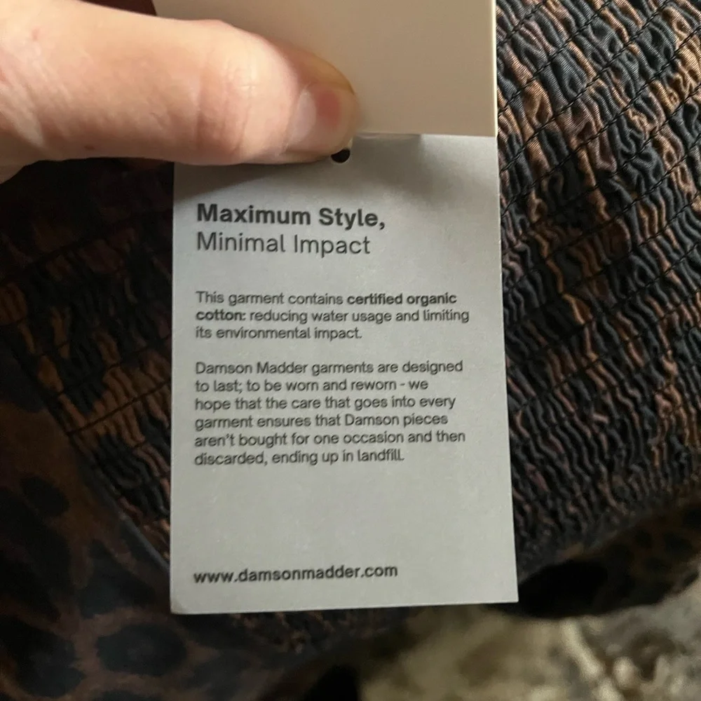 NWT Leopard Print Dress from Anthropologie - Picture 7 of 8